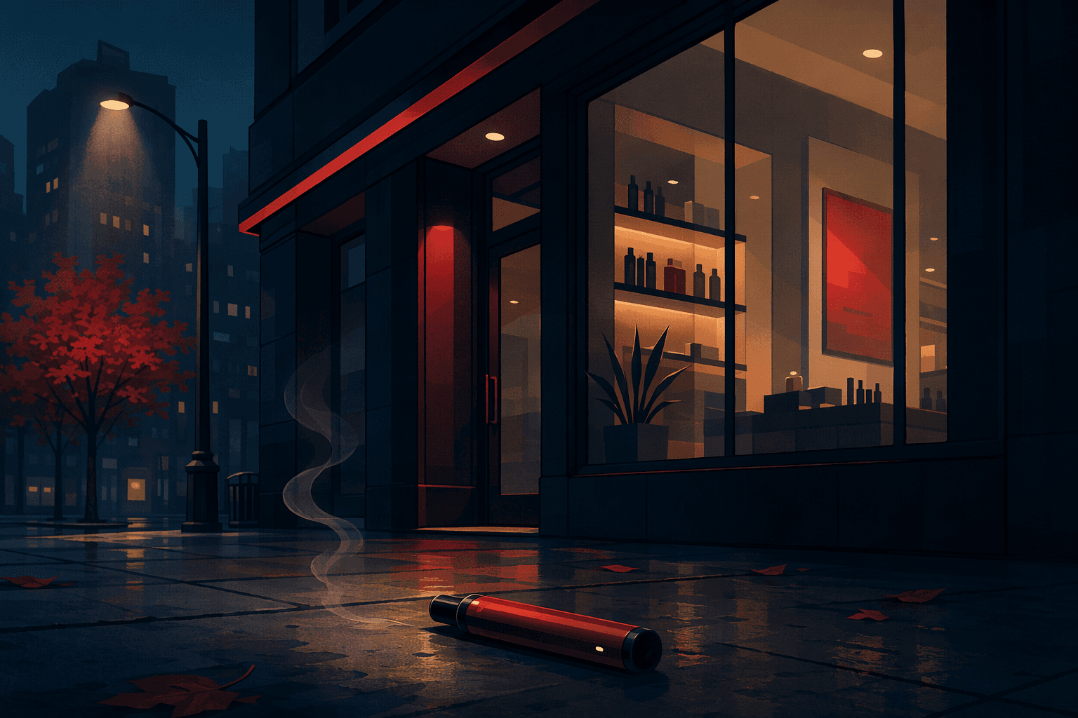 Youth vaping crackdown - illustration, Jake Team LLC