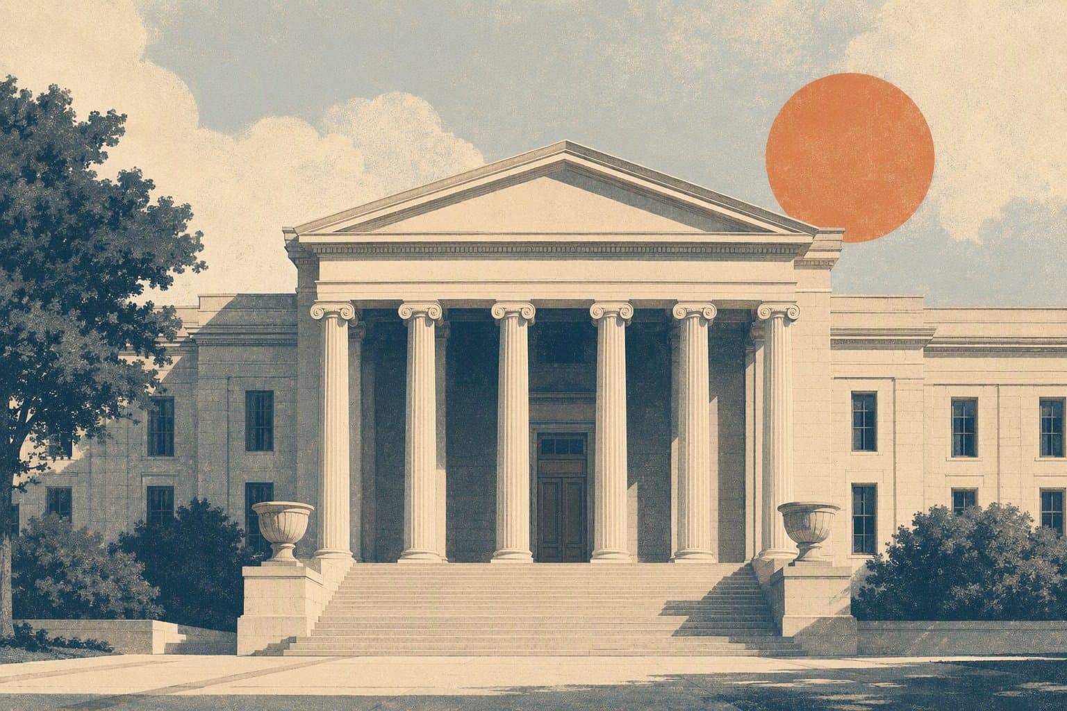 Federal Justice - illustration, Jake Team LLC