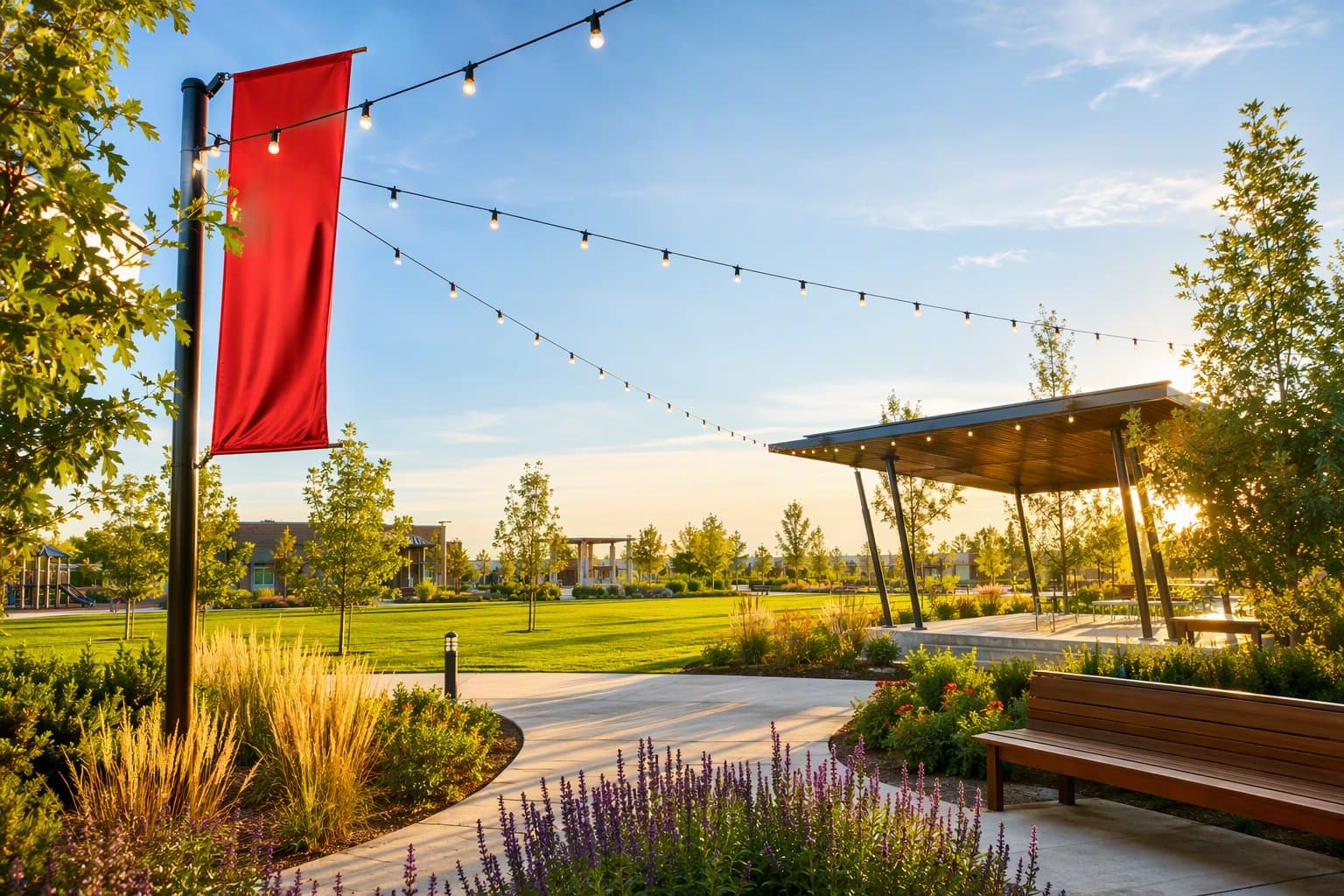 Frisco Commons Park - illustration, Jake Team LLC