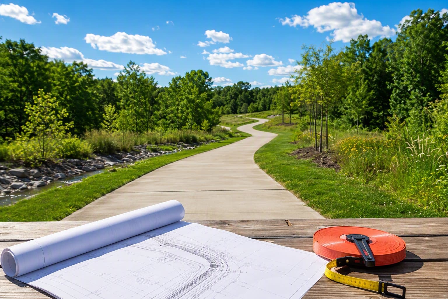 Trail Design - illustration, Jake Team LLC